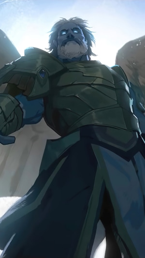 Uther from World of Warcraft in Bastion