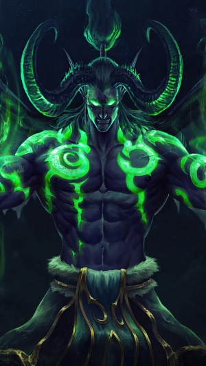 Illidan Stormrage from World of Warcraft