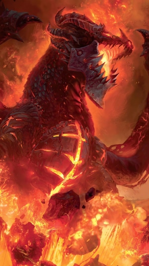 Ragnaros the Firelord from World of Warcraft