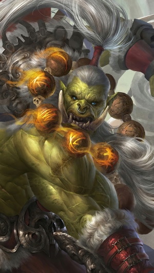 Orc Shaman from World of Warcraft