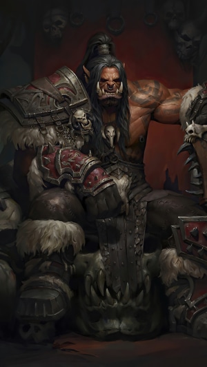 Grom Hellscream from World of Warcraft
