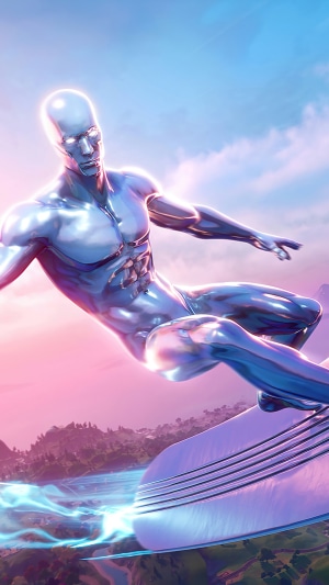 Silver Surfer from Fortnite Battle Royale