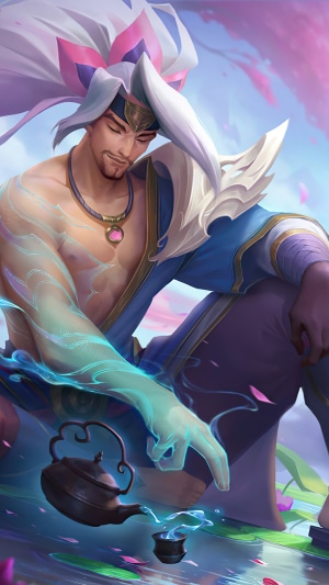 Spirit Blossom Yasuo from League of Legends