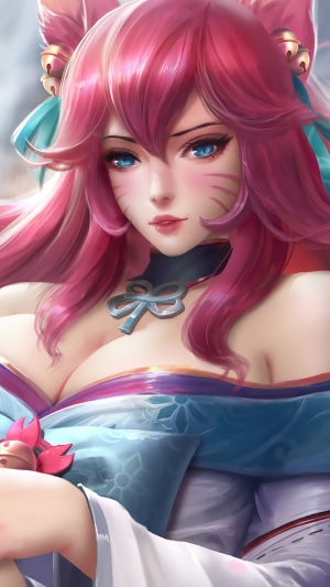 Ahri from League of Legends, Spirit Blossom skin