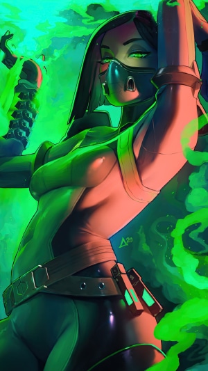 Viper from Valorant