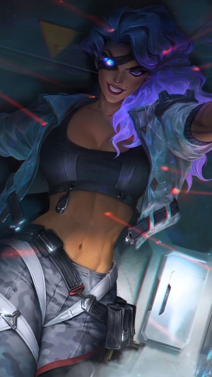 PsyOps Samira from League of Legends