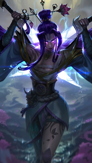 Katarina from League of Legends Spirit Blossom skin