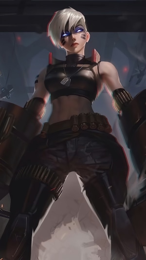 Vi from League of Legends PsyOps skin