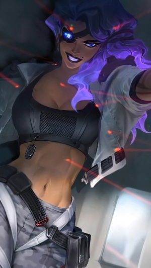 PsyOps Samira from League of Legends