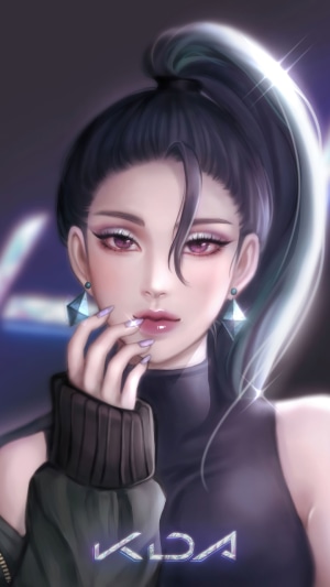 Kai'Sa from League of Legends K/DA