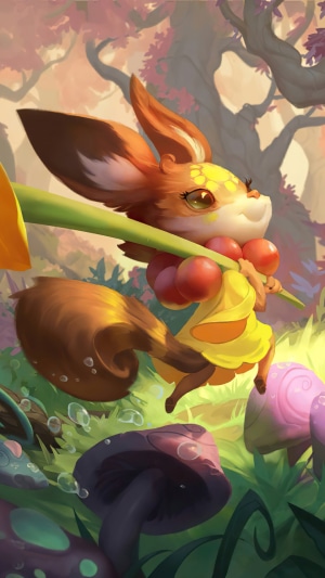 Yuumi from Legends of Runeterra