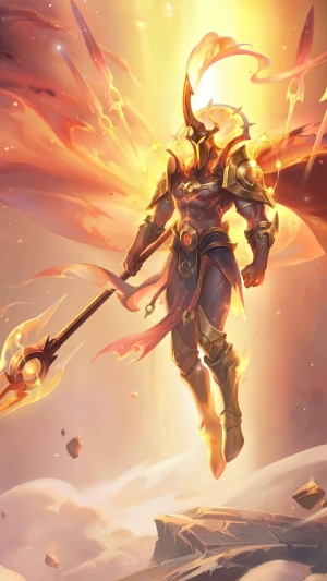 Leona from Legends of Runeterra