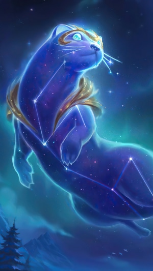Celestial Otter from Legends of Runeterra