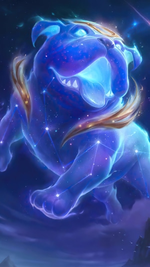 Celestial Dog from Legends of Runeterra