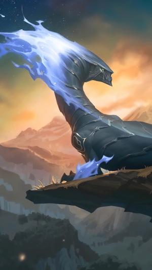 Dragon from Legends of Runeterra on Targon
