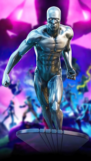 Silver Surfer from Fortnite Battle Royale
