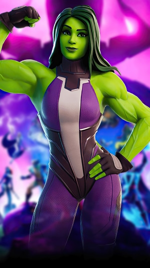 She-Hulk from Fortnite