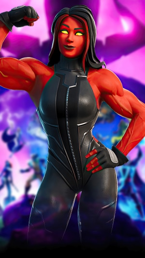 She-Hulk from Fortnite Battle Royale