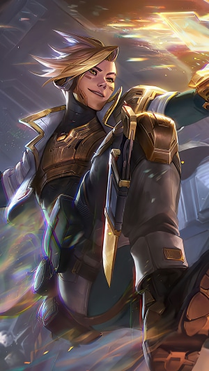 PsyOps Ezreal from League of Legends Splash Art