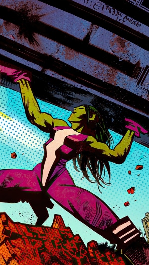 She-Hulk from Fortnite