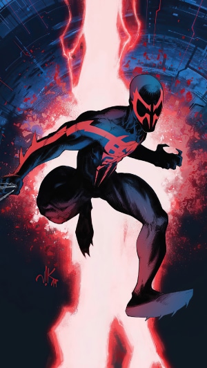 Spider-Man 2099 in Black and Red Suit