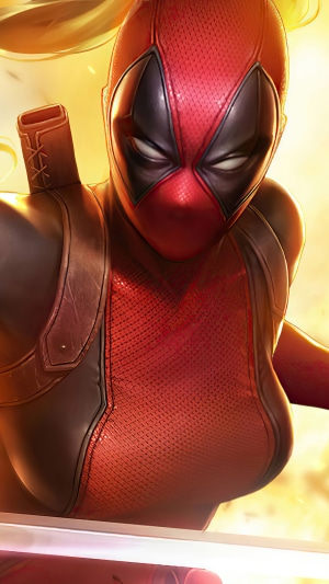 Lady Deadpool from Marvel Comics
