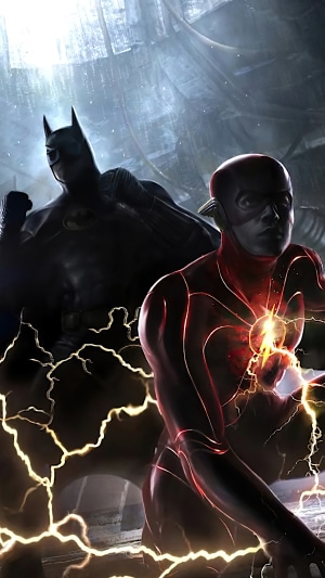 Batman and The Flash from DC Comics