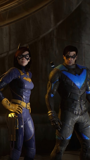 Batgirl and Nightwing from Gotham Knights