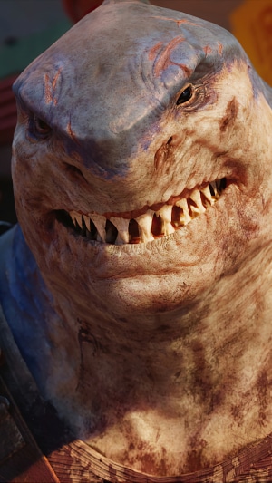 King Shark from Suicide Squad Kill the Justice League