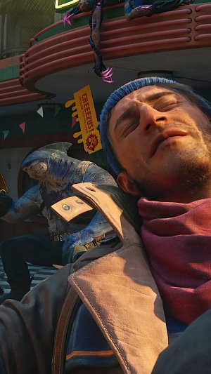 King Shark and Captain Boomerang from Suicide Squad: Kill the Justice League