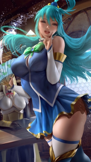 Aqua from KonoSuba