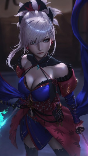 Miyamoto Musashi from Fate Grand Order