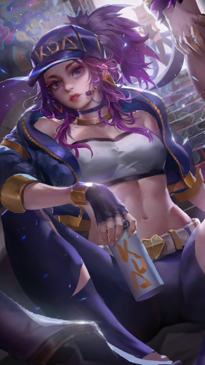 Akali from League of Legends KDA