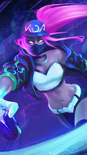 Akali from League of Legends KDA