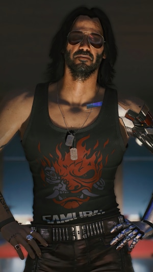 Johnny Silverhand from Cyberpunk 2077