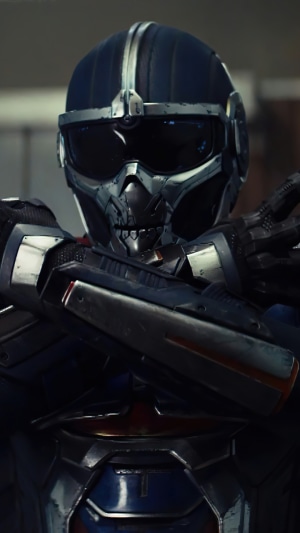 Taskmaster from Black Widow