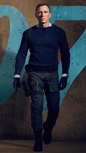 Daniel Craig as James Bond in No Time to Die