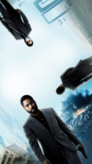 Tenet Movie Poster with John David Washington