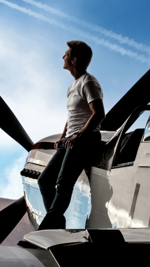 Tom Cruise in Top Gun Maverick