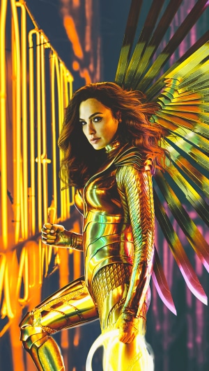 Wonder Woman in Golden Eagle Armor from Wonder Woman 1984