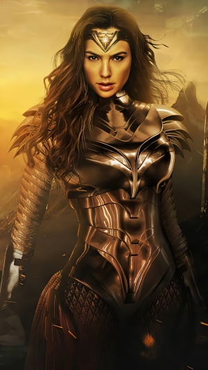 Wonder Woman in Golden Eagle Armor from Wonder Woman 1984