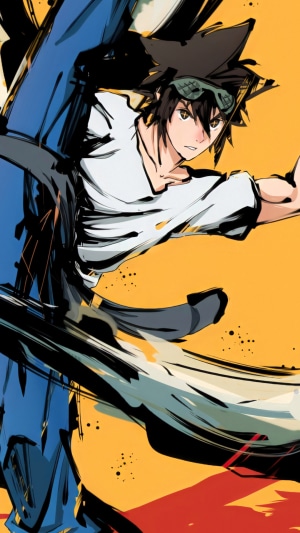Jin Mori from The God of High School