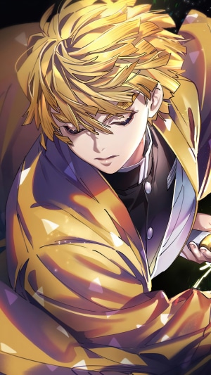 Zenitsu Agatsuma from Demon Slayer Kimetsu no Yaiba