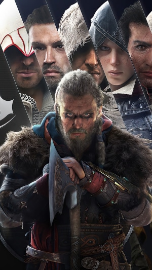 Assassins Creed Valhalla characters montage