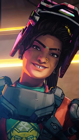 Rampart from Apex Legends