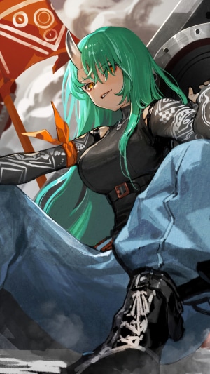 Hoshiguma from Arknights