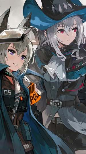 Grani and Skadi from Arknights