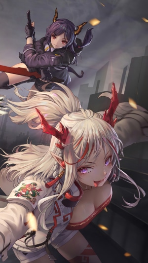 Nian and Chen from Arknights