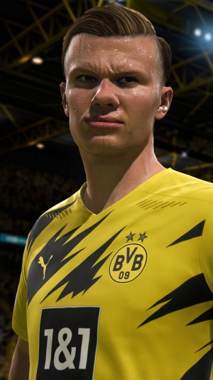Erling Haaland from FIFA 21