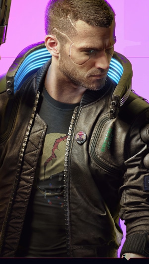 V from Cyberpunk 2077
